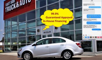 2017 CHEVROLET SONIC LT full
