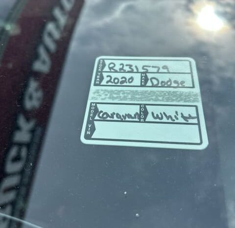 
2020 DODGE GRAND CARAVAN SE full									