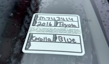 
2016 TOYOTA COROLLA L full								